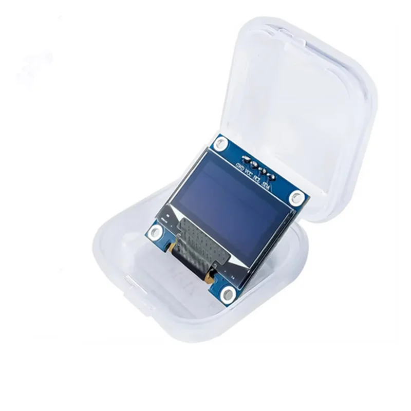 0.96 Inch blue yellow OLED I2C IIC Display Module 12864 128x64 Pixel SSD1306 Mini Self-Luminous OLED Screen Board for arduino