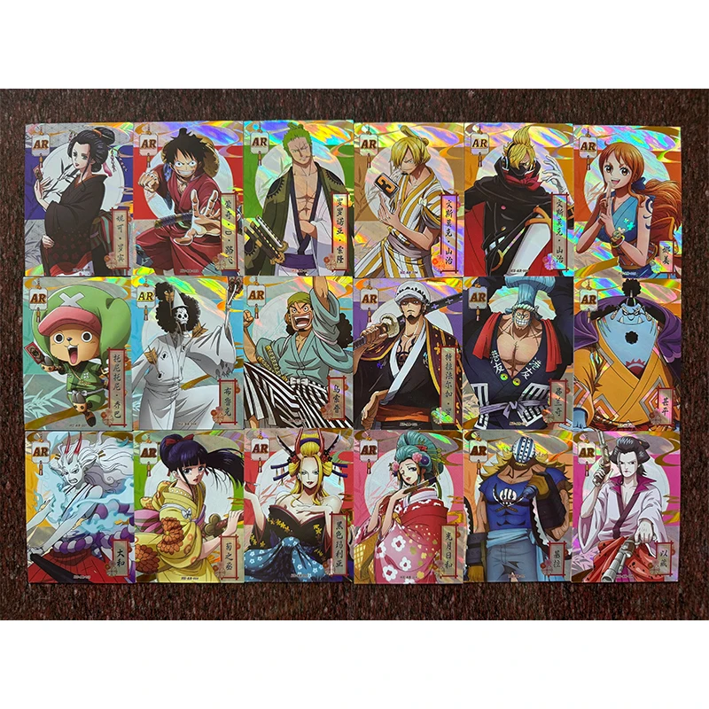 Kanuo 4 One Piece Ar-Cp-Sr-Ur Series Anime Characters Usopp Jinbe Portgas-D-Ace Edward Newgate Children's Toys Birthday Gift