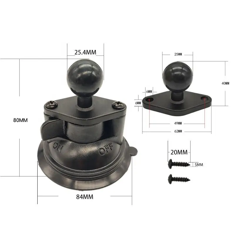 Bicycle accessories, car mobile phone brackets, motorcycle brackets, twist lock suction