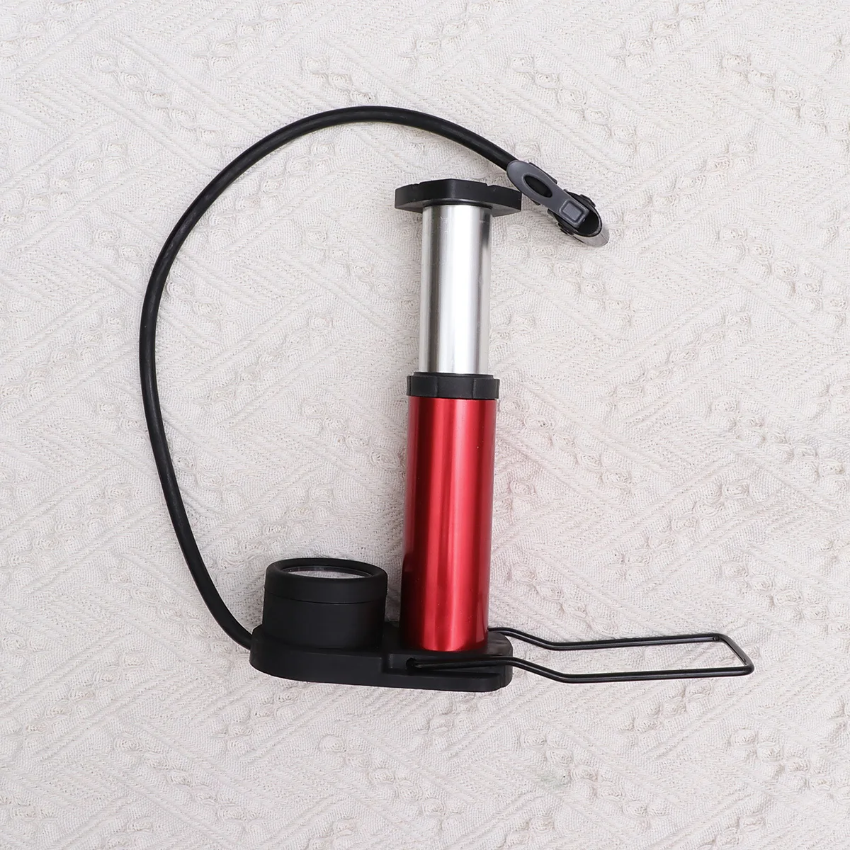 

High-Pressure Floor Pump Aluminum Alloy Portable Bike Tire Inflator For Electric Motorcycle Dual Head Usa French Valves Fast