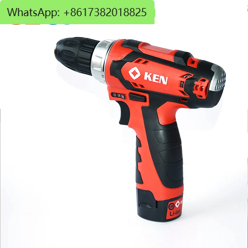 BL6113-20S LithiumBattery Drill Ken 12V Electric Hand Drills Cordless Drill 800RPM Ken Dril Machine Cordless