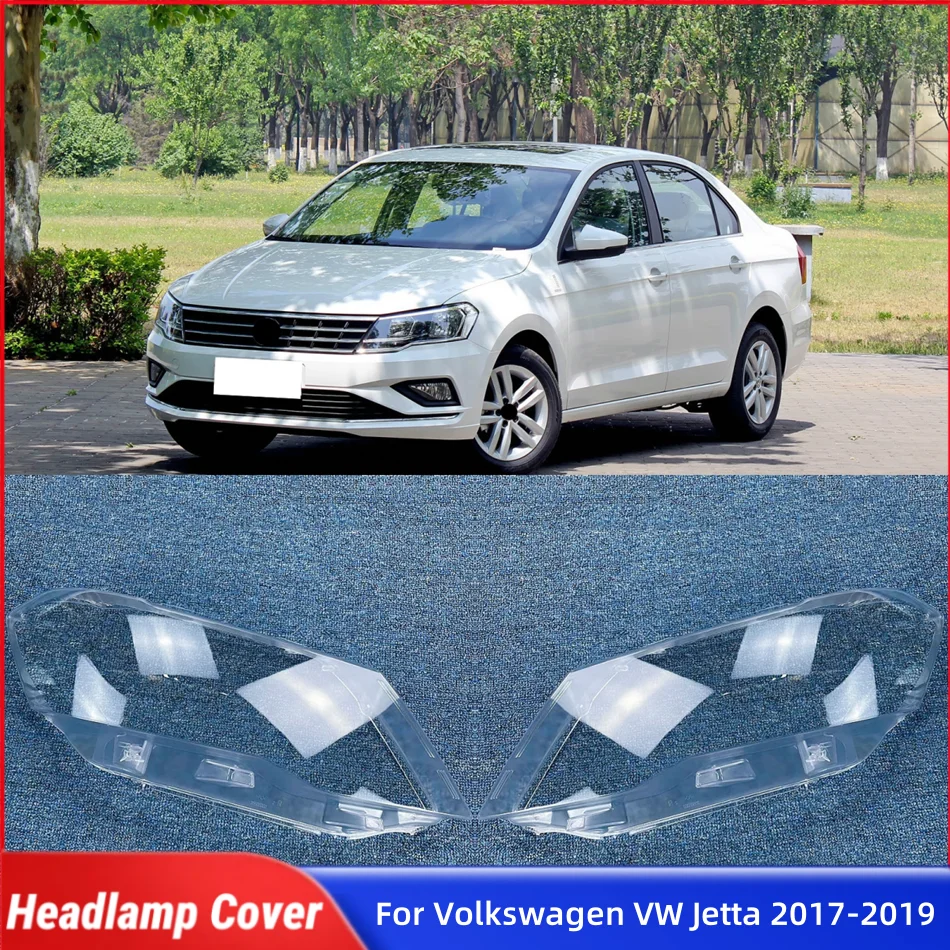 

Для Volkswagen VW Jetta 2017 2018 2019, автомобильные аксессуары, передняя фара, крышка, стеклянная лампа, корпус