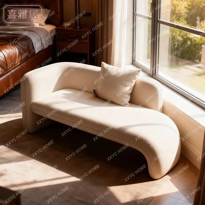 

L minimalist chaise longue bedroom small sofa hotel homestay commercial office