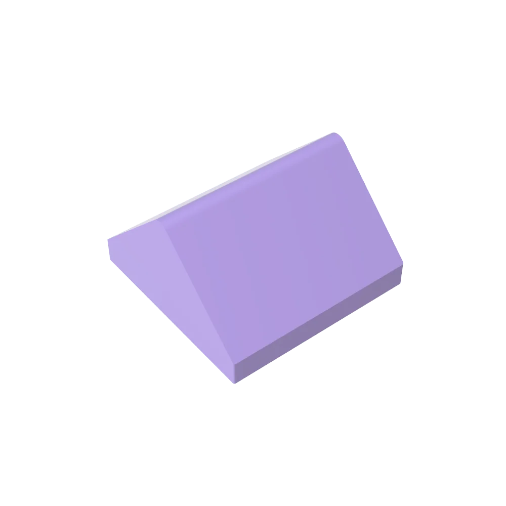 Gobricks GDS-836 المنحدر 45 °   2 × 2 مزدوج متوافق مع مكعبات البناء التعليمية DIY للأطفال من ليغو 3043