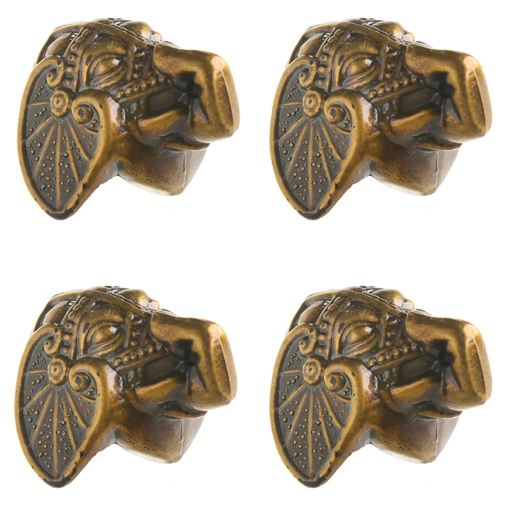 الأجهزة صناديق النبيذ البلاستيكية الديكور للخزائن الأثاث ركن حامي ركن بين قوسين الخشب حالة الساقين صندوق مجوهرات قدم #1