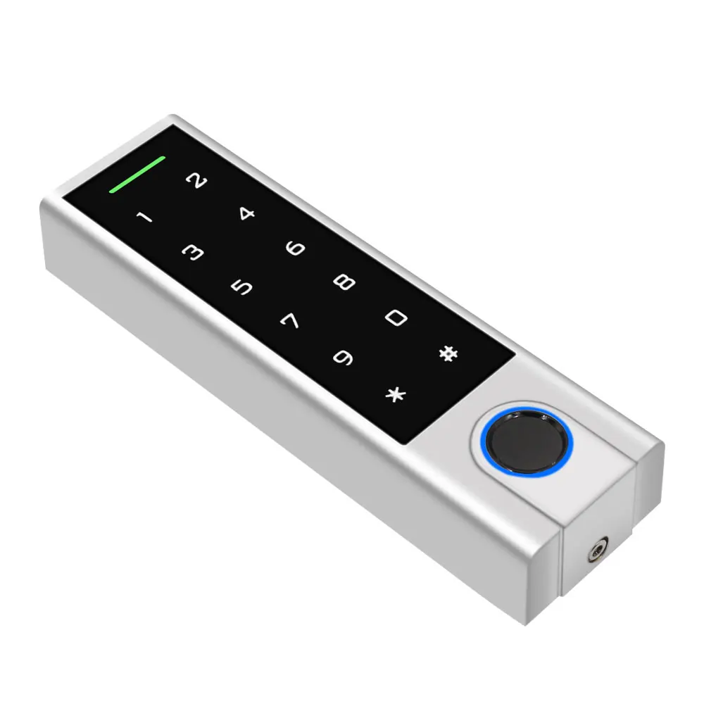 TTLock App IP66 Waterproof Bluetooth Smart Access Controller Passcode RFID 13.56MHz Card Door Opener Panel for Door Lock System