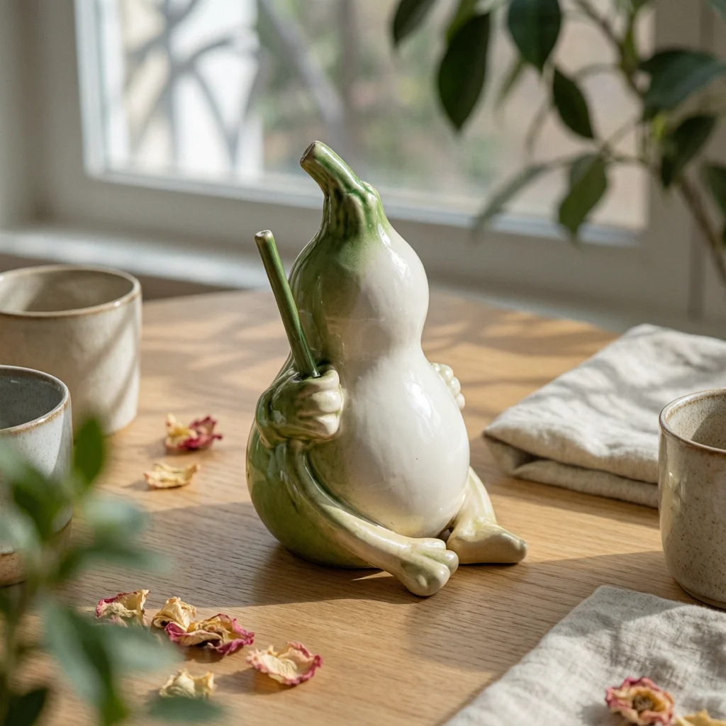 Garden Frog Statue Outdoor Indoor Frog Ornament Home Decor Sleek Rounded Decorative Object Standing Sitting for Patio
