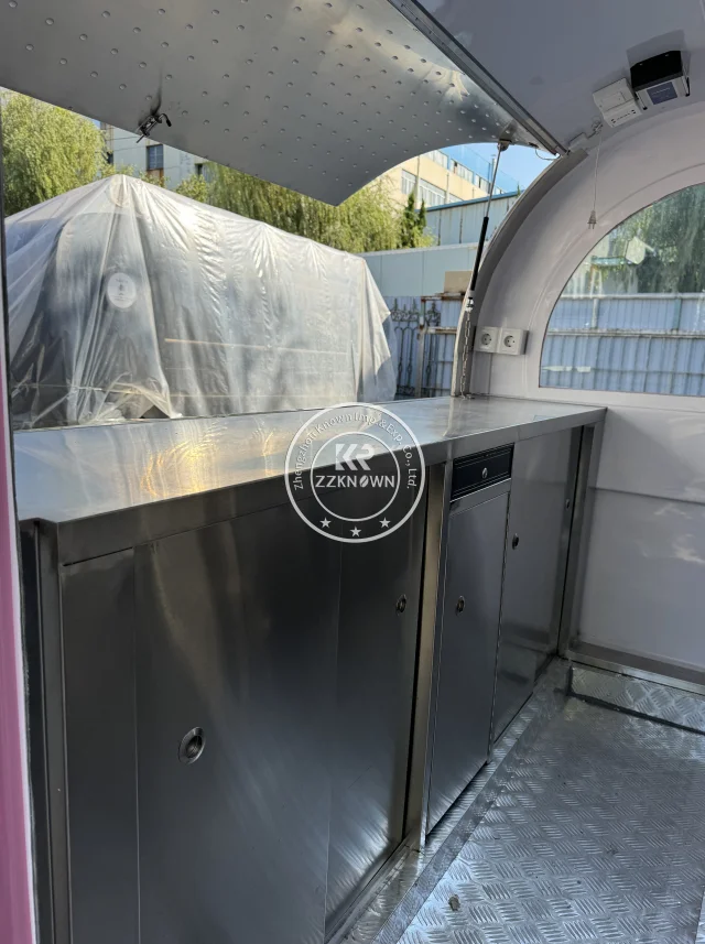 Grill-Food-Anhänger-Wagen Pizza-Burger-Eis-Kaffeewagen, Herstellung zu verkaufen in den USA, Türkei-Food-Anhänger