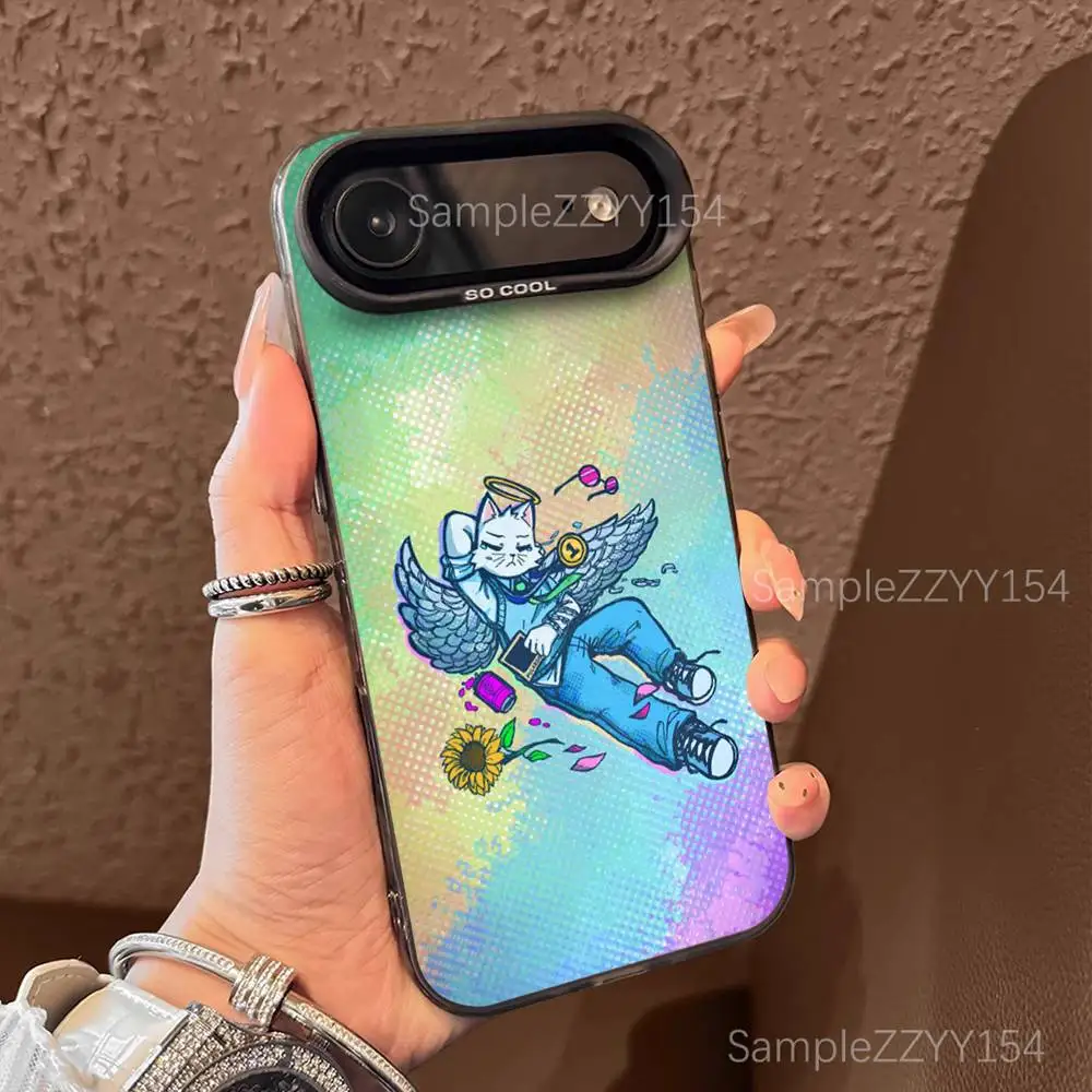 حافظة هاتف Yung Lixo الموازنة لهاتف iPhone 17,16,15,14,13,12,X,8,Pro,Max,Plus,E,SE4,Air,Mini Black IMD Matte