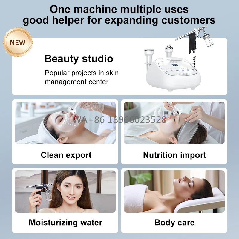 Three‑in‑one Facial Beauty Instrument Equipment For Cosmetic Application