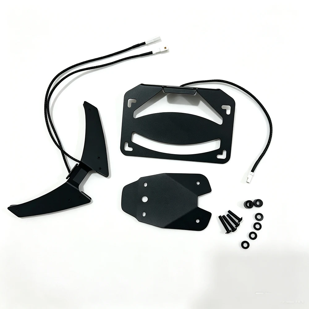 Panigale V4 2025 queue bien rangée pour DUCATI Panigale/Streetfighter V4/S V2 2025 éliminateur de garde-boue support de plaque d'immatriculation Plug and Play