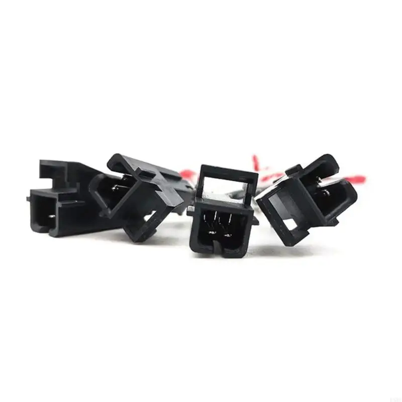 D5BE Car Interior Speaker Wiring Harness Adapter Connector Plug Replaces OEM 72-4568,4Pcs/Set Speaker Wiring