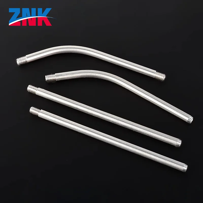 ZNK Fiber Laser Handheld Welding Wire Feeding Screw Rod Guide Wire Nozzle Copper Tip M5 Automatic Wire Filling Nozzle 1.2/1.6