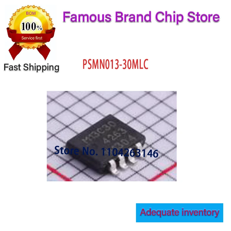 Original PSMN013-30MLC M13C30 13C30M SOP In Stock 10PCS