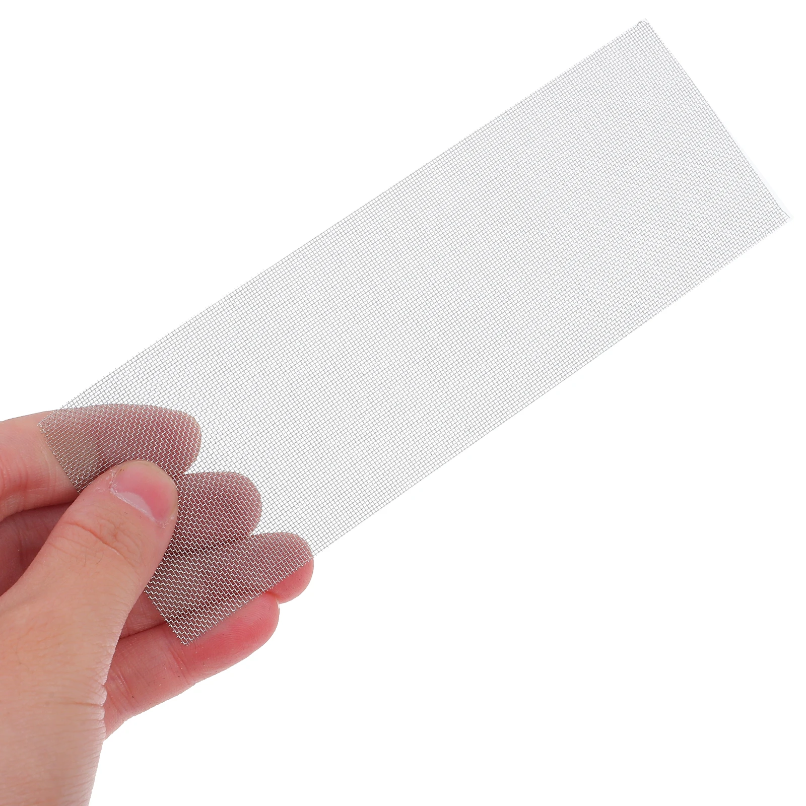 

12pcs Repair Network Patches Mesh Material Panel Bumper Plastic Welding Machine Screen Silver Tape Easy Repair