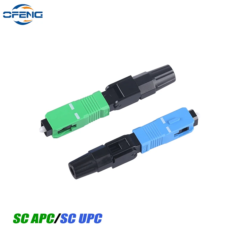 

10/20pcs Quick Field Assembly-FTTH Embedded Fiber Optic Fast Connector SC APC SM Fiber Optic SC UPC Cold Connector customized