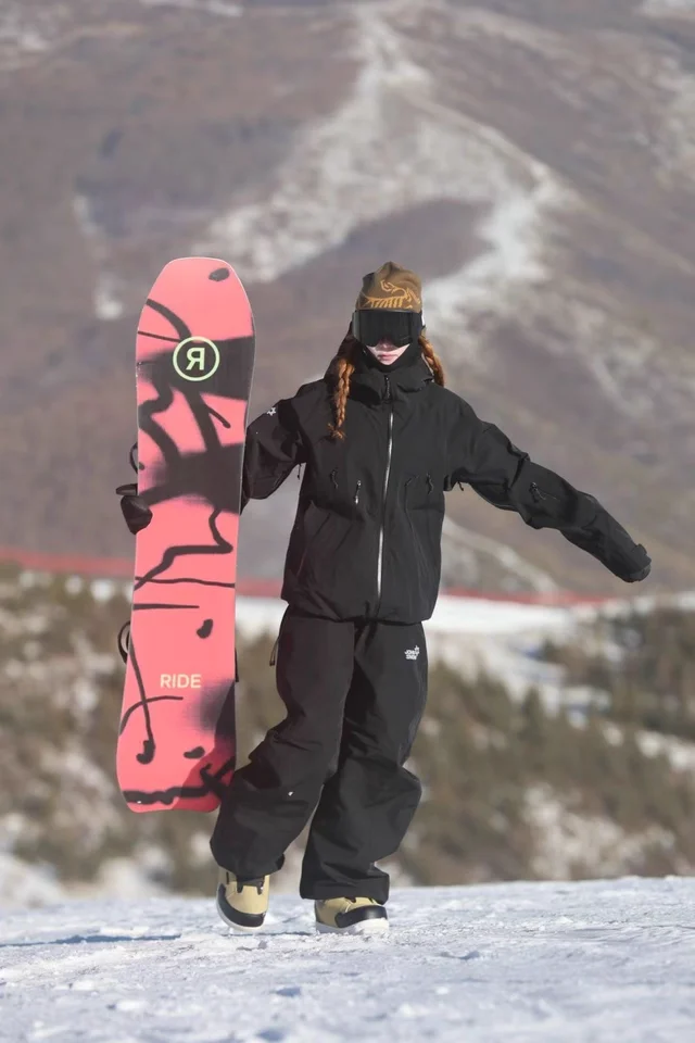 JOHN SNOW 2025 Unisex Professioneller Snowboard-Anzug Wasserdicht Winddicht Vollständig Versiegelte Nähte Skijacke & -Hose für Outdoor-Sportarten – Detail 8