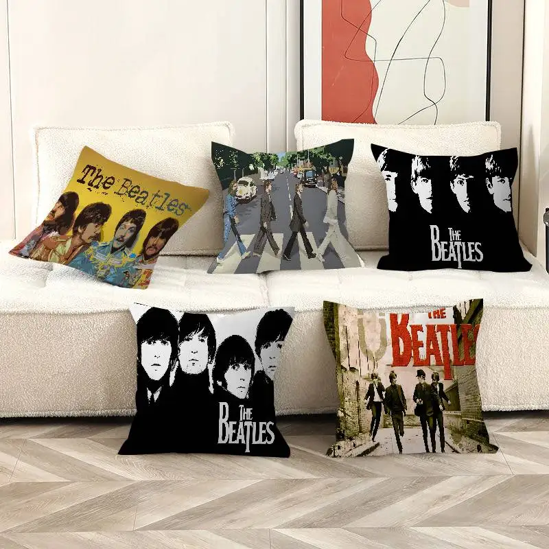 Band Singer The B-Beatles Pillow Gifts Home Office Furnishings Bedroom Sofa Car Cushion Cover case 45x45cm
