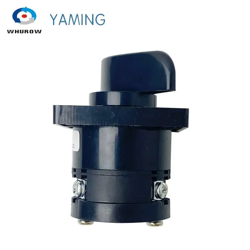 Yaming 전기 래칭 수동 회전 캠 전환 스위치, 2 포지션 4 터미널, 1 극, 690V 20A, HZ5B-20/1