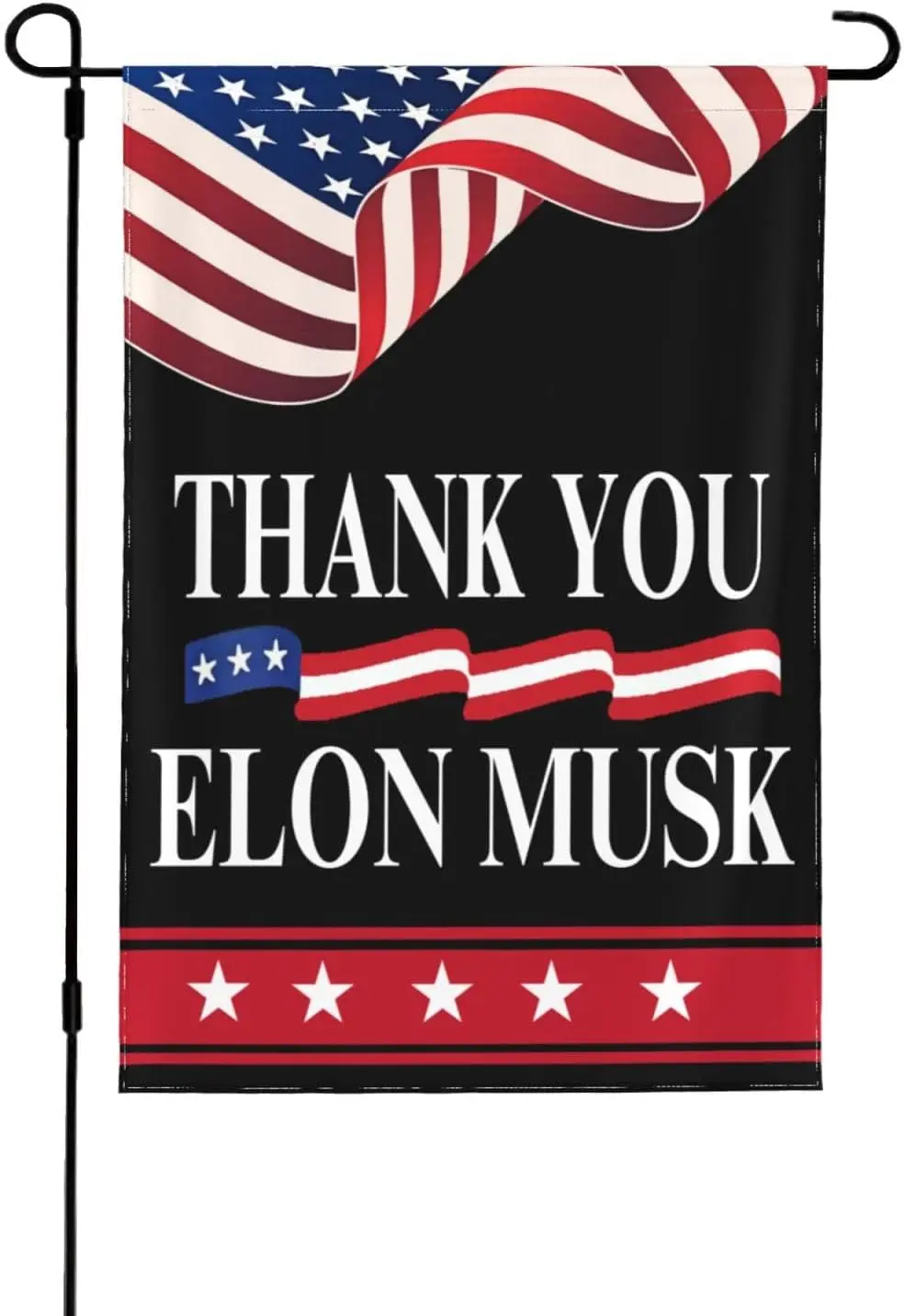 Thank You Elon-Msuk flags Support Msuk 2025 Flag 12x18 Double Side Decor Banners No Flagpole LOI zzo