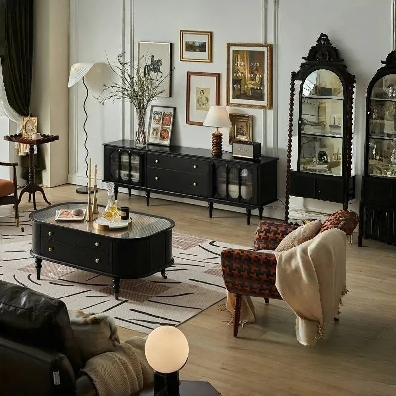 B Retro Solid Wood …