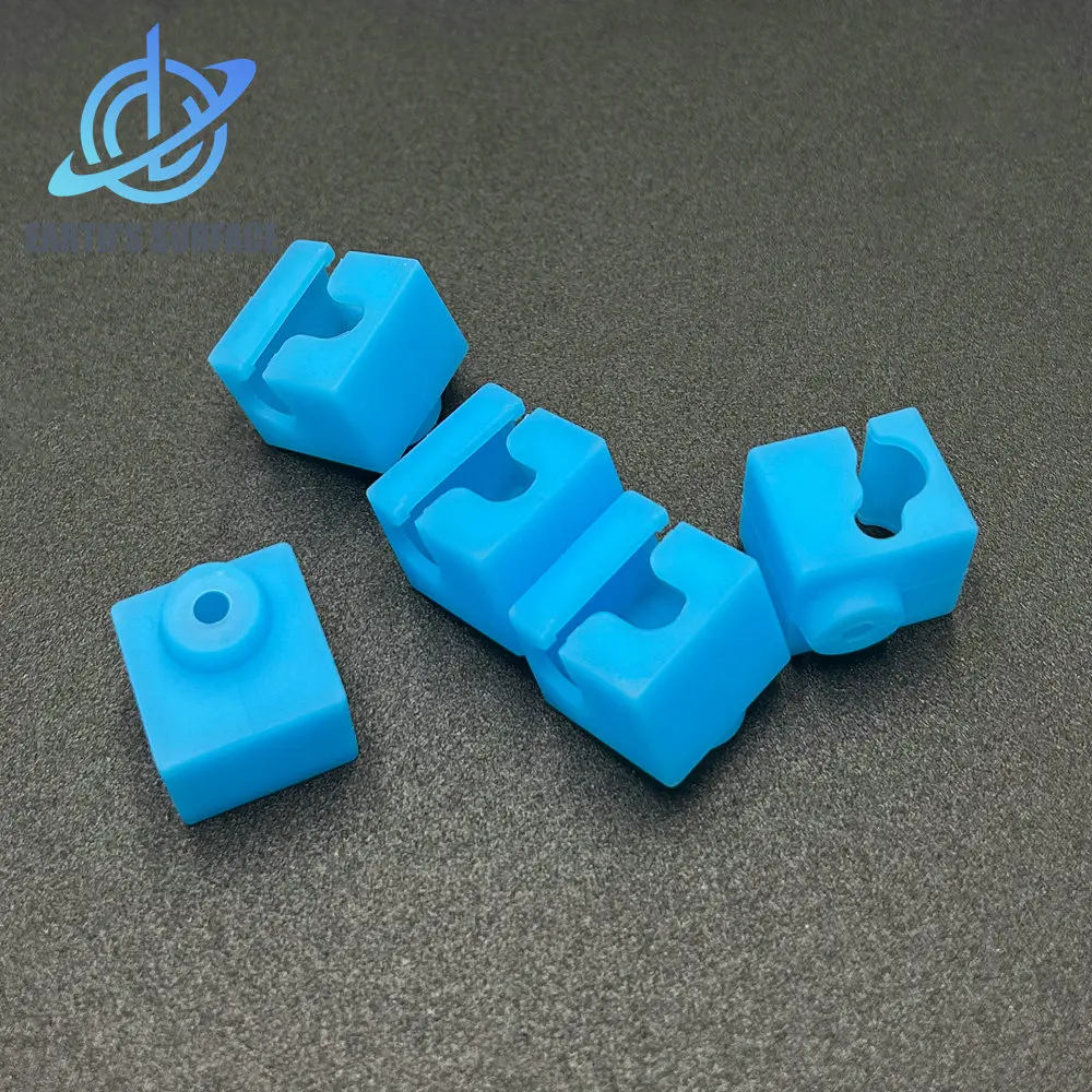 DB-3D Printer Accessories 3/5/10PCS E3D V5 Silicone Sock J-Head Heating Block Case Cover For Extruder E3D V5 Heated Block Parts