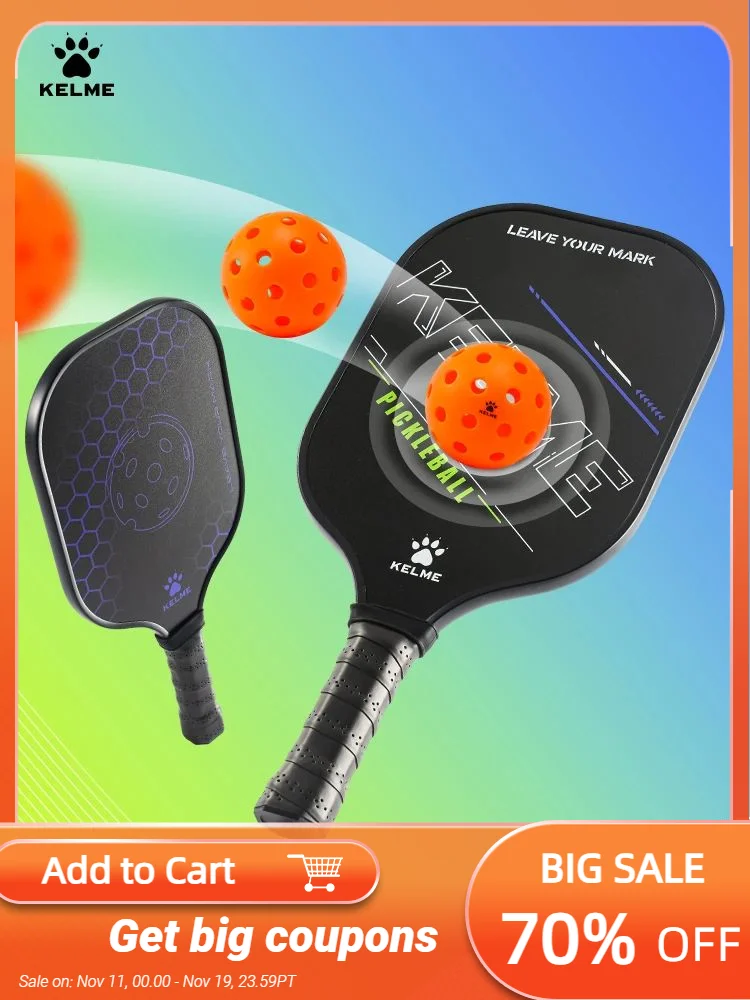 مضرب تنس خفيف الوزن من Kelme مصنوع من ألياف الكربون ومضرب رياضي احترافي للبالغين