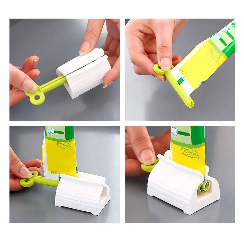 Tooth Paste Squeeze Toothpaste Holder Dispenser Manual Toothpaste Tube Rotate Squeezer Bathroom Tool