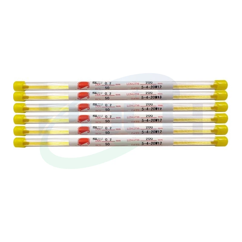 1PCS EDM Copper Tube Electrode 0.15mm 0.2mm 0.25mm Brass Capillary Tube for Hole Drilling Machine Spare Parts