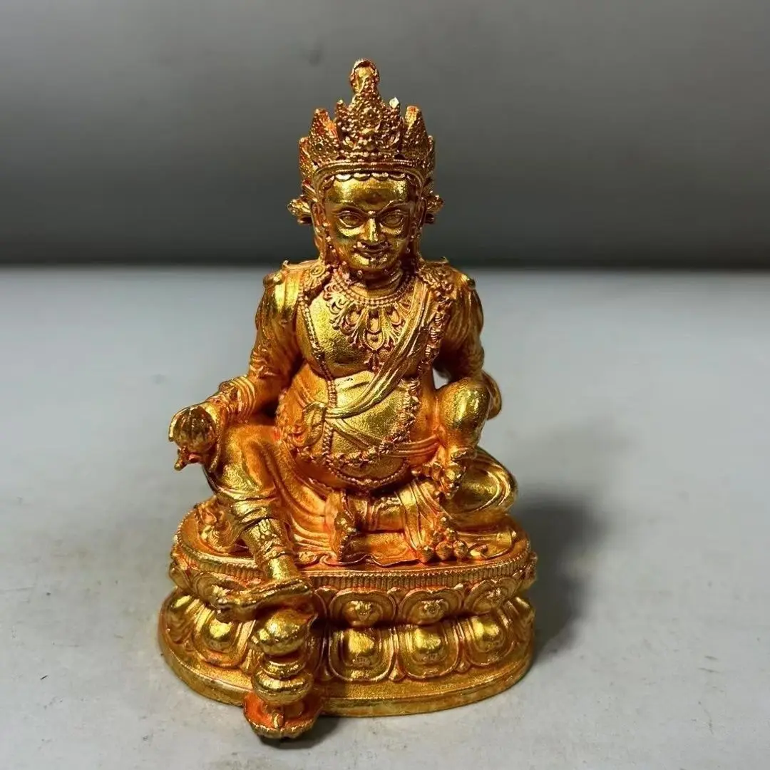 

Guanyin Tibetan feng shui Guanyin Bodhisattva worships Tantra Buddha statues, household pure copper home living room ornament, G