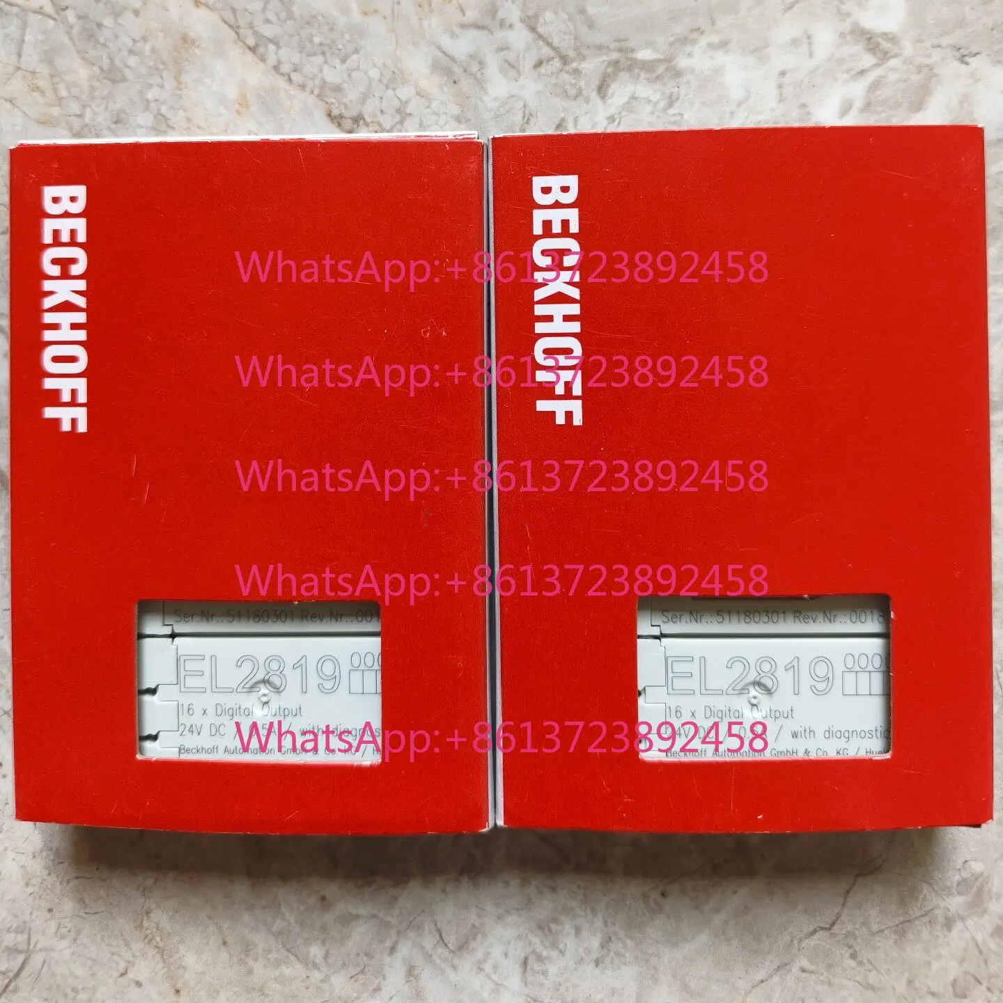 Beckhoff EL2819 module, produced in Germany, brand new and unopened