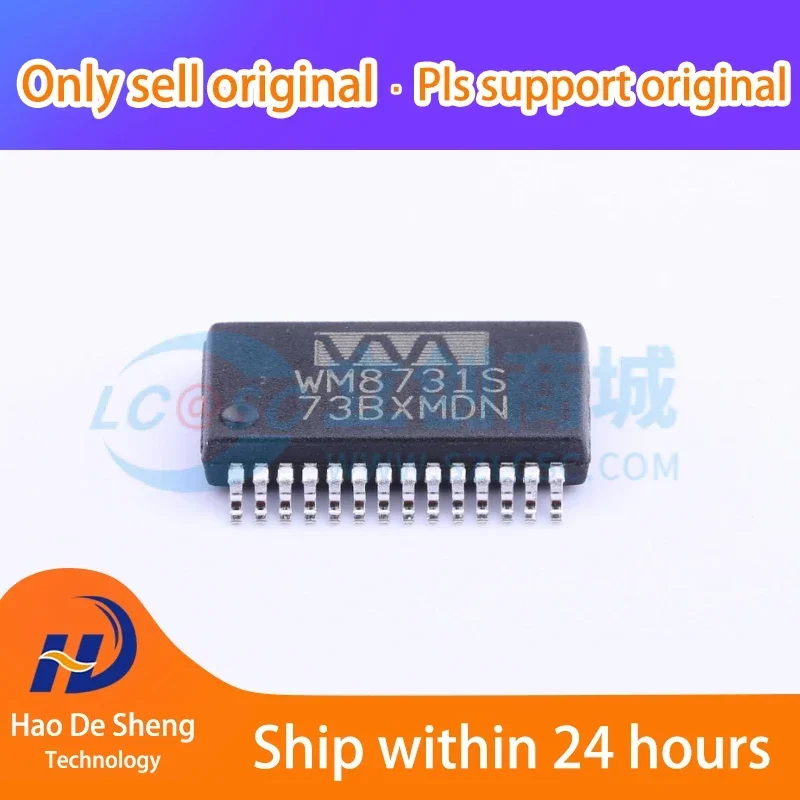 10PCS/LOT WM8731SEDS/RV WM8731S SSOP28 New Original In Stock