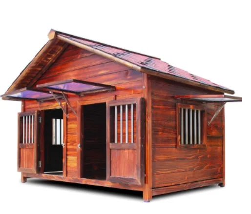 

The world's best-selling medium and large all-season rainproof solid wood dog house