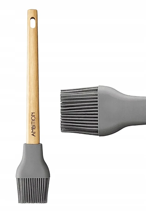 Brosse en silicone Ambition pour gâteau gris 29 cm