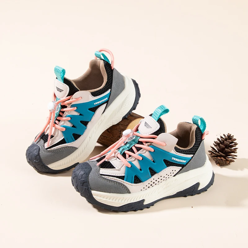 

Children's Rubber Wear-resistant Outsole Running Shoes Casual Shoes Trendy Comfortable Convenient Sports Shoes for Kids