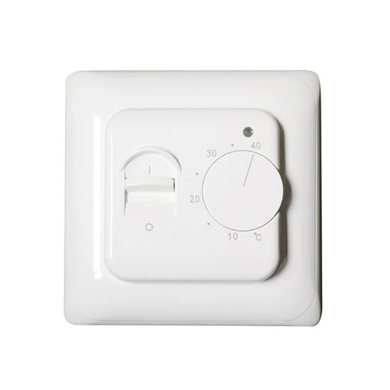 Manual Thermostat Electric Water Warm Floor Temperature Controller 110-230V 16A 4Wire Line Mechanical Thermostat