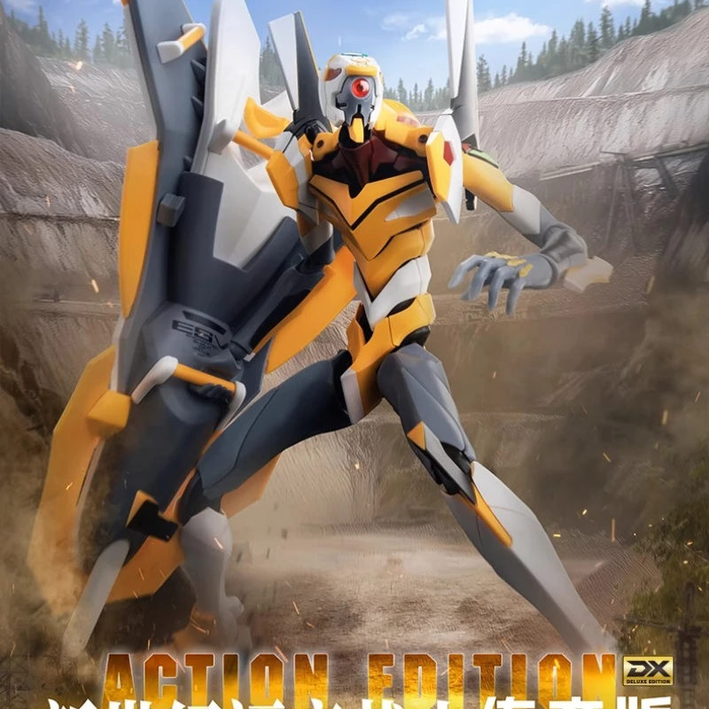 BLOKEES NEON GENESIS EVANGELION Legendary EVA00 PROTOTYPE (change) DX Deluxe Edition Movability Assembly Model  Decoration Toy