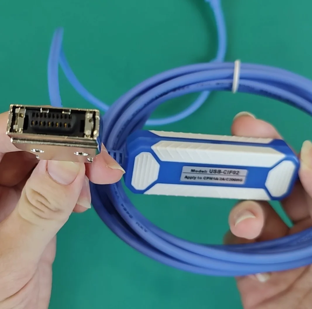 USB-CIF02 Adapter CQM1-CIF02 Suitable For Omron USB TO RS232 CPM1/CPM1A/CPM2A/CPM2AH/C200HS Series PLC Programming Cable FTDI