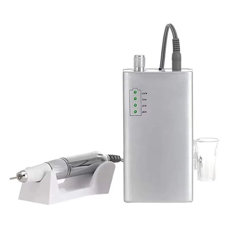 2026 Hot Order 25pcs Customize Private logo Wireless 30000rpm Nail Drill Made in Japan Rechargeable Electric Kupa Nail Drill