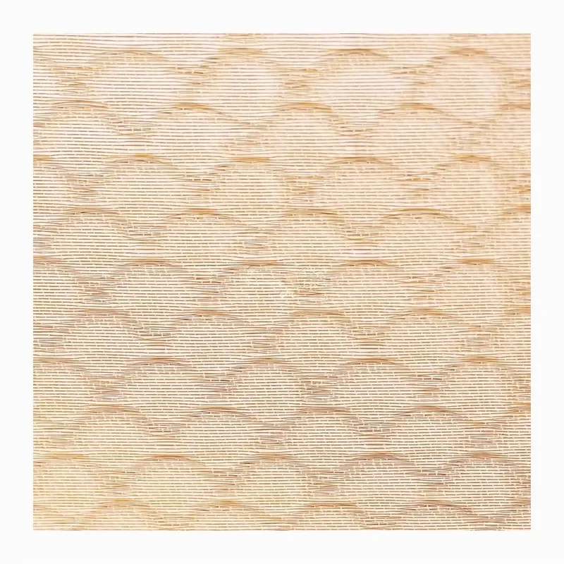 Metallic Woven Interior Wall Material Created for Design Studios on Architectural Surfaces