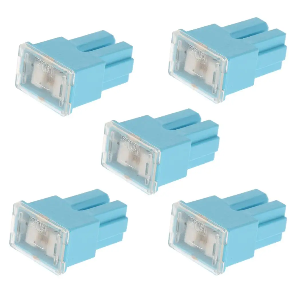 3-6pack 5 Pieces Car FLF-S Standard Female Push In Cartridge Fuses 20AMP 32V