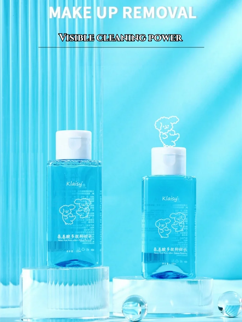 klaisy Aminm Acid Multi-effect Makeup Remover Easily removes makeup and is gentle, non-irritating and non-allergenic.