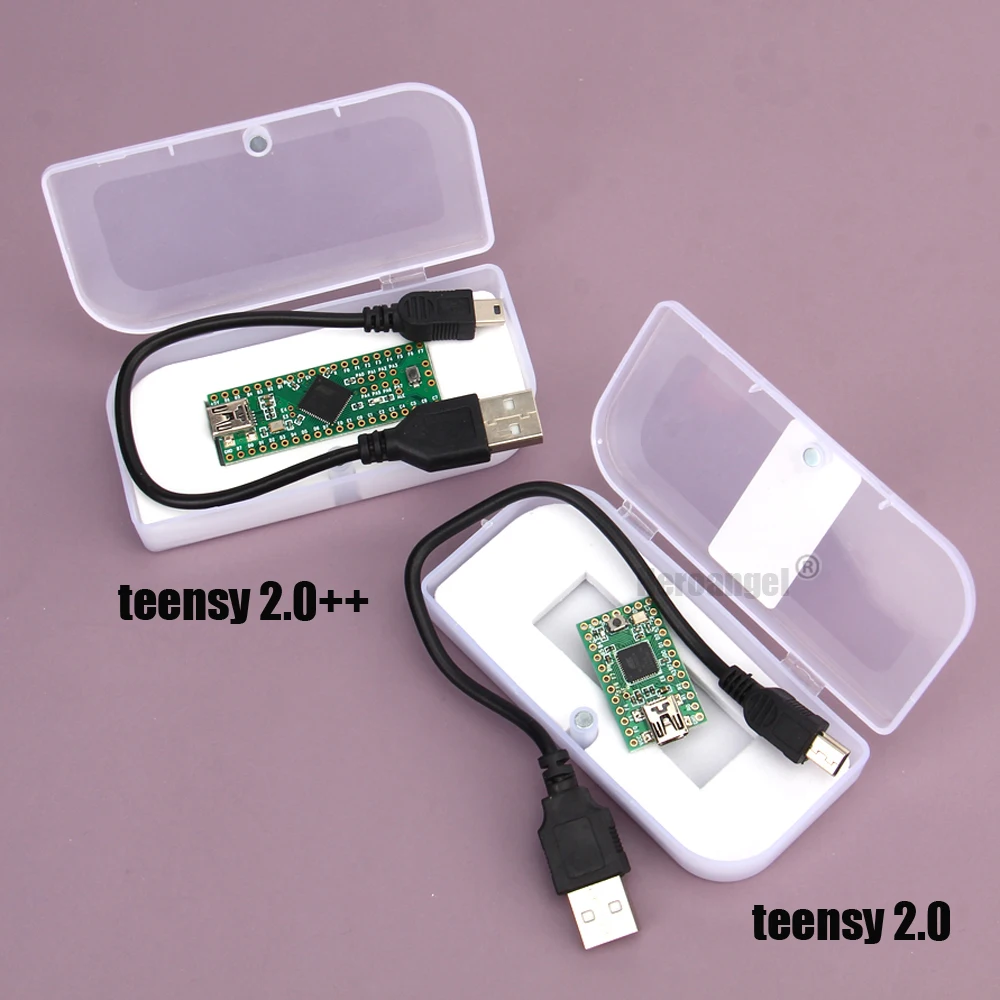 Teensy 2.0++ USB AVR Development Board ISP U Disk Keyboard Mouse Experimental Board