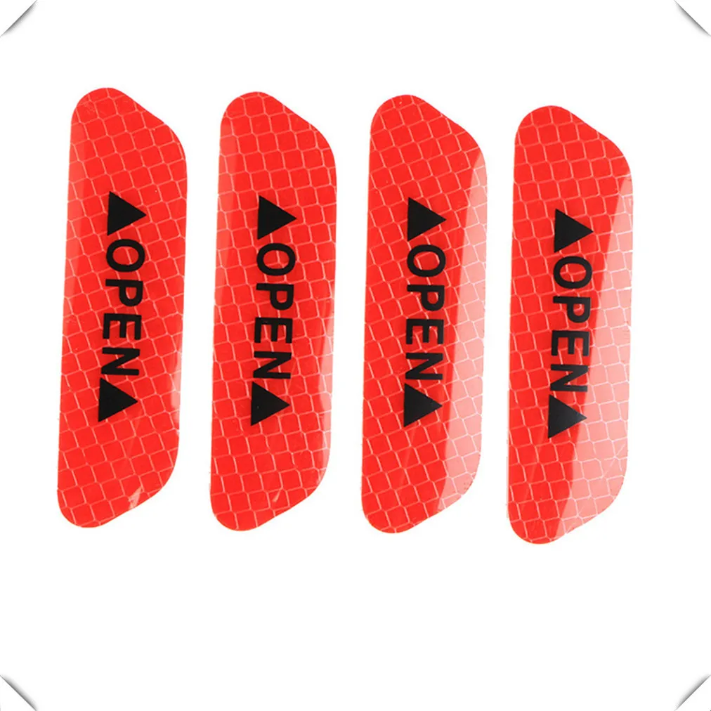 

Car Accessories 4Pcs Reflective Tape Door Sticker for BMW 520d 518d 428i Compact 3-series M240i M140i Z4 X5
