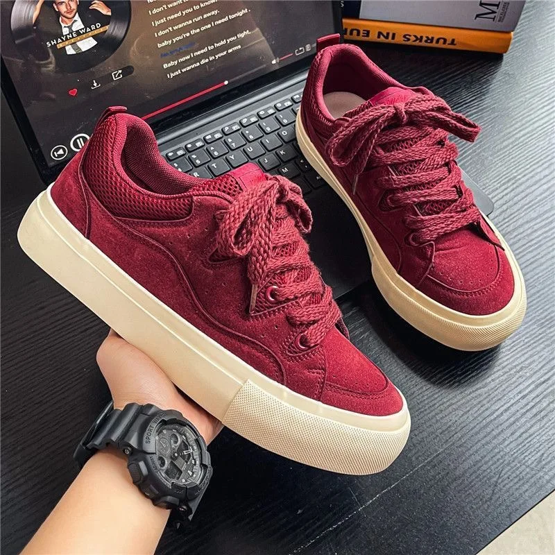 

2025 New Men's Board Shoes,sneakers,skate shoes,Casual Shoes Soft Sole shock-absorbing unisex Casual soft-soled non-slip Boost