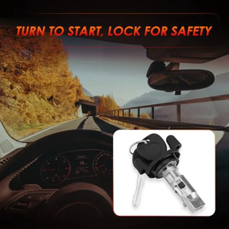A60E-For 2001- 2007 Chevy Express 1500/2500/3500 704600, Ignition Switch Lock Cylinder& Four Door Lock Cylinders With 2 Keys