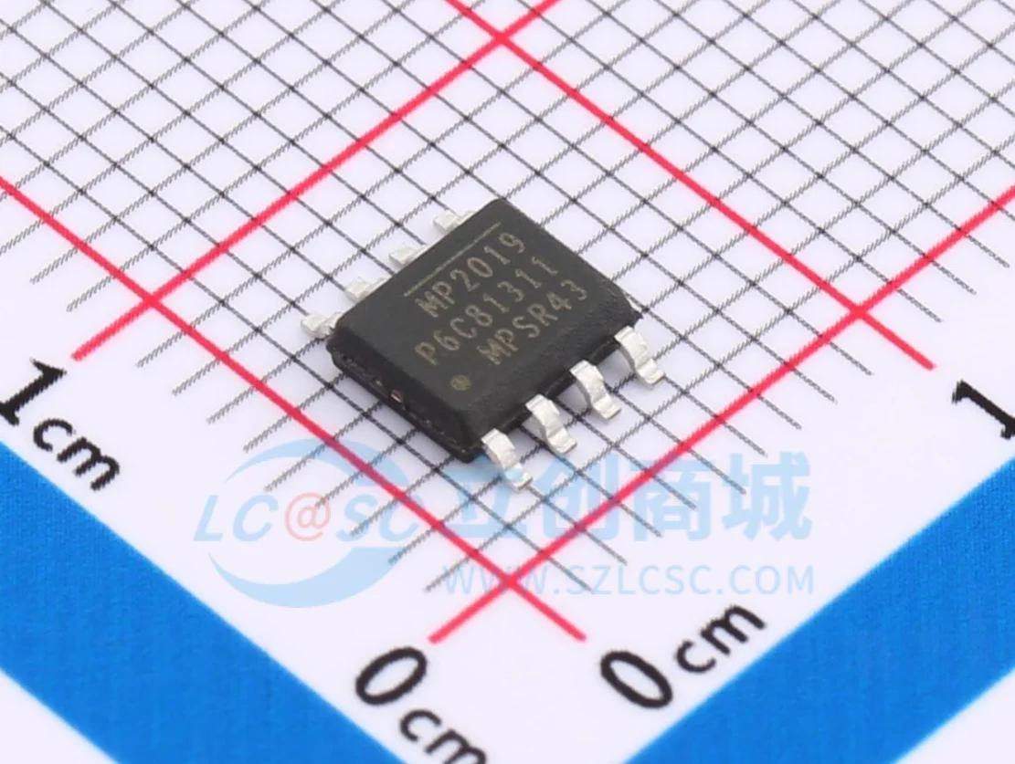 6pcs MP2019GN-Z Brand: MPS (Xinyuan) Package: SOIC-8-EP Brand new original genuine product