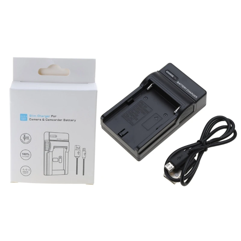 USB Battery Charger For  NP-F550 F570 F770 F960 F970 FM50 F330 F930 Camera DropShipping