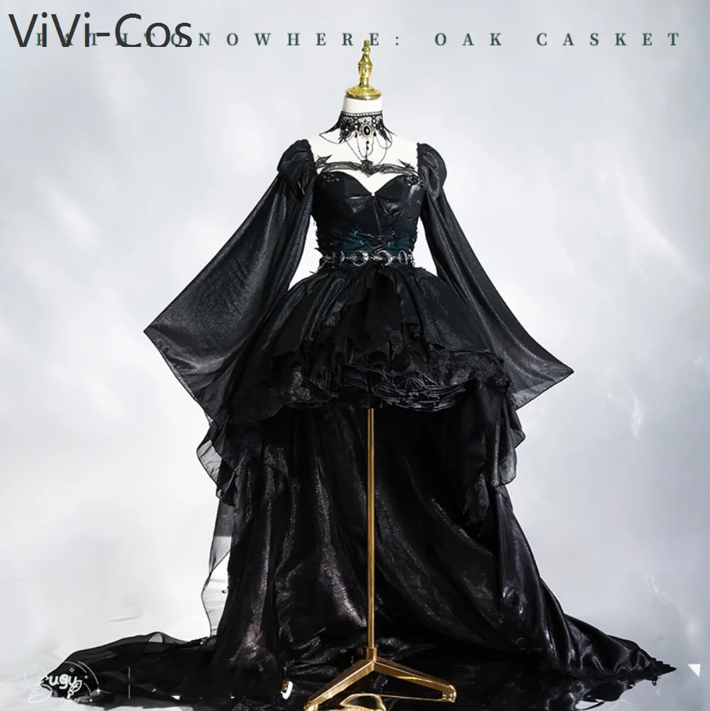 ViVi-Cos Path To Nowhere Oak Casket Dress Cosplay Costume Cos Game Anime Party Uniform Hallowen Play Role Clothes Clothing