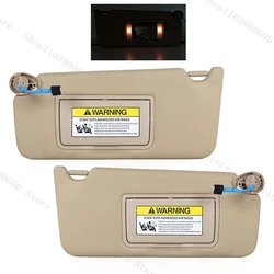 For Honda Accord 2008 2009 2010 2011 2012 Car Interior Roof Sunvisor Sunshield Sun Visor Sunshade With Light Makeup Mirror